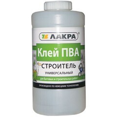 Клей ПВА Lakra Строитель универсальный 0,9 кг