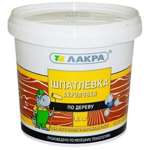 Шпатлевка по дереву Лакра дуб 0,6 кг — купить в Санкт-Петербурге: цена ...