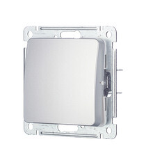 Переключатель Hegel Master одноклавишный встраиваемый серебро (ВС10-461-06) - фото 3