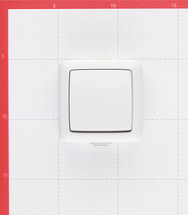 Переключатель Hegel Alfa одноклавишный накладной белый (ВА10-261) - фото 4