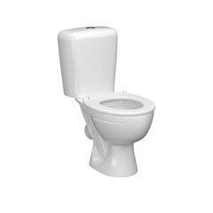 Унитаз-компакт Keramin Литл с косым выпуском с сиденьем полипропилен детский (00-003204) - фото 8