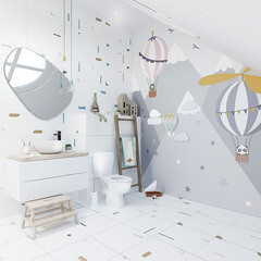 Унитаз-компакт Keramin Литл с косым выпуском с сиденьем полипропилен детский (00-003204) - фото 4