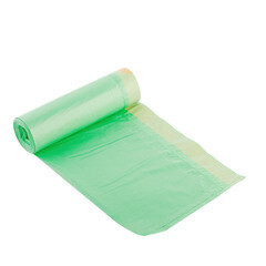 Мешок для мусора 60 л 600х640 мм полиэтиленовый с затяжкой (10 шт.) - фото 2