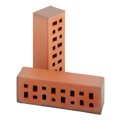 Кирпич облицовочный пустотелый красный флешинг Ноттингем М300 250х85х65 мм 0,71NF ЛСР (НКЗ) - фото 1