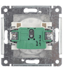 Розетка Hegel Master встраиваемая черная (РС16-401-08) - фото 2