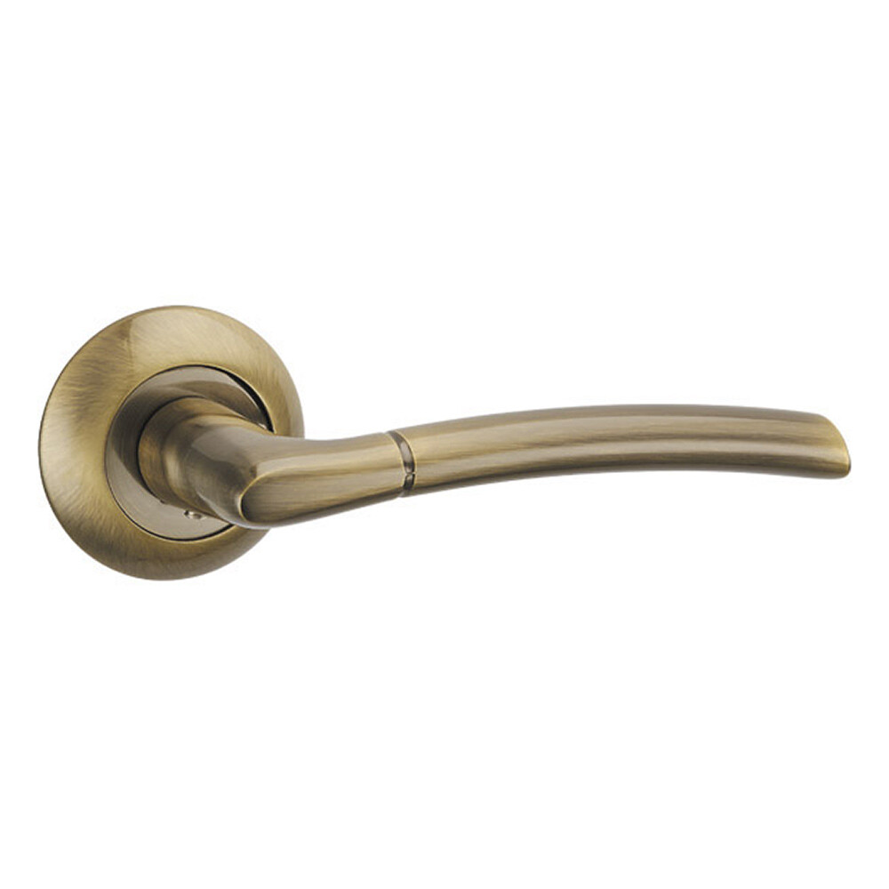 Изображение товара Ручка дверная Punto Ardea круглая розетка зеленая бронза Изображение товара Ручка дверная Punto Ardea круглая розетка зеленая бронза