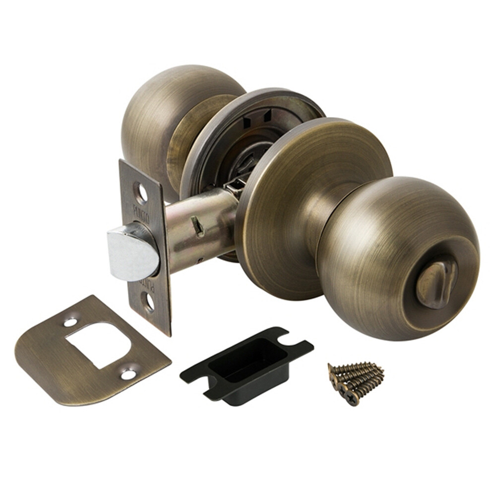 Изображение товара Ручка-защелка Punto кноб 6072 MAB-B с фиксатором матовая бронза