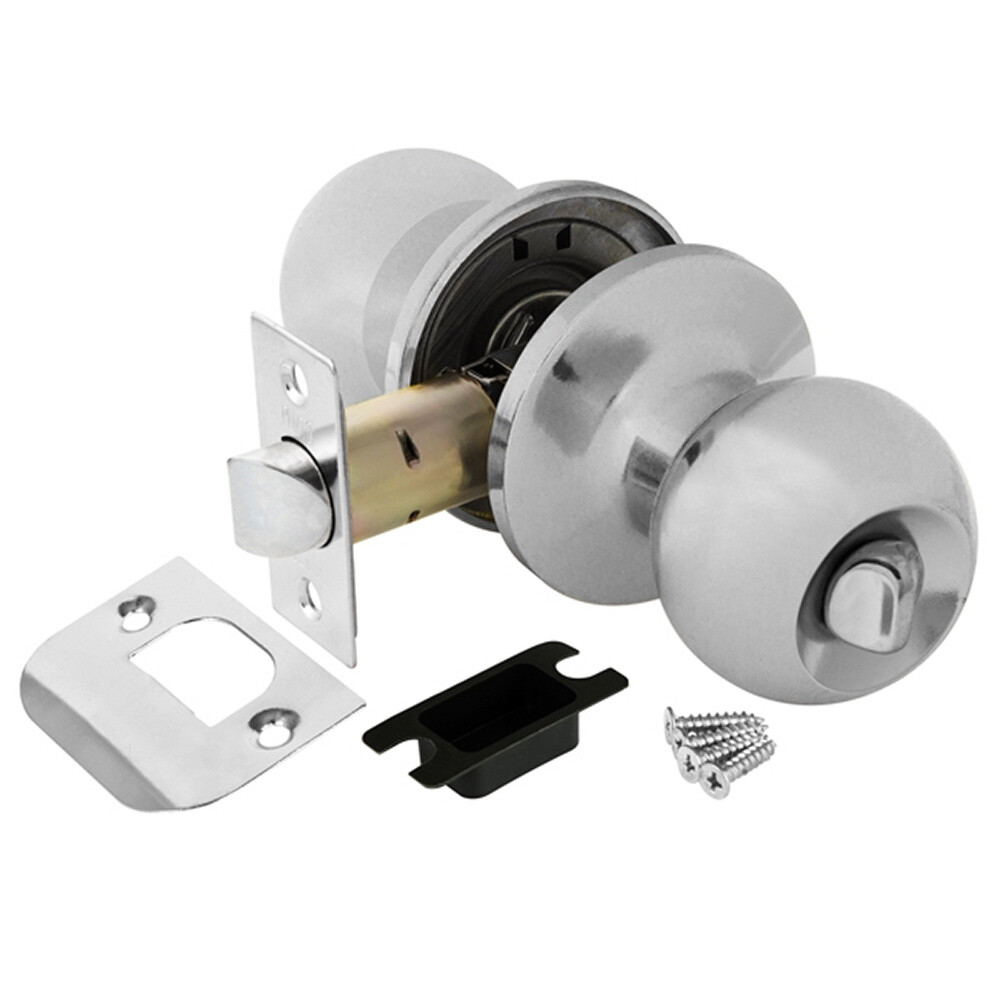 Изображение товара Ручка-защелка Punto кноб 6072 CP-B с фиксатором хром