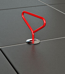 Люк ревизионный под плитку напольный Хаммер Бонд стальной 700х800 мм скрытый - фото 3