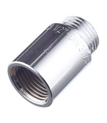 Удлинитель Stout 30 мм х 1/2 ВР(г) х 1/2 НР(ш) латунный (SFT-0002-001230) - фото 2