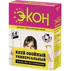 Клей для бумажных обоев Экон Универсальный 200 г (1312332)