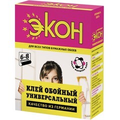 Клей для бумажных обоев Экон Универсальный 200 г (1312332)