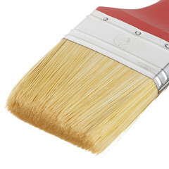 Кисть плоская искусственная щетина деревянная ручка Storch ClassicTop 80х19 мм для эмалей и лаков на любой основе - фото 3