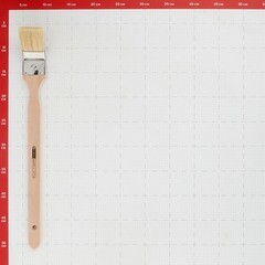 Кисть радиаторная смешанная щетина деревянная ручка Storch ClassicTop Mix 50х9 мм для эмалей и лаков на любой основе - фото 2