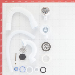 Сифон для ванны Virplast 1 1/2х40 мм с выпуском d70 мм с соединением 40/50 мм (30980654) - фото 2