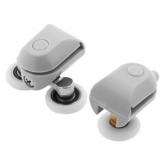 Комплект роликов для двери Erlit d23 мм двойные эксцентриковые (9912085001) - фото 4