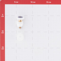 Комплект роликов для двери Erlit d25 мм одинарные эксцентриковые - фото 2