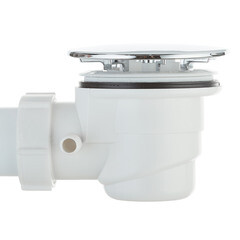 Сифон для душевого поддона Erlit 40 мм гофрированный с выпуском d46-60 мм с соединением 32/40 мм (9923088001) - фото 5