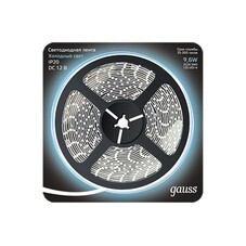 Лента светодиодная Gauss LED 9,6 Вт 12 В 5 м (2835/120-SMdDC)