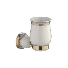 Стакан для зубных щеток Ledeme золото (L3606G)