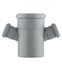 Крестовина Ostendorf HTDA d110х50х50 мм 67° пластиковая одноплоскостная для внутренней канализации (115910) - фото 2