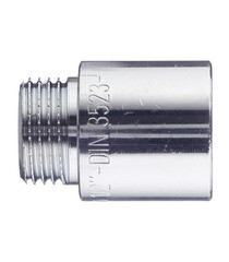 Удлинитель Stout 25 мм х 1/2 ВР(г) х 1/2 НР(ш) хром латунный (SFT-0002-001225) - фото 2