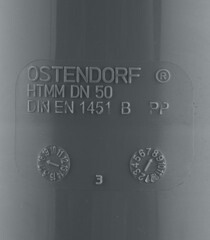 Муфта Ostendorf HTMM d50 мм пластиковая для внутренней канализации (112510) - фото 4