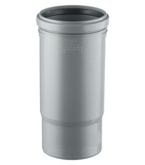 Патрубок компенсационный Ostendorf HTL d110 мм пластиковый для внутренней канализации (115800) - фото 1