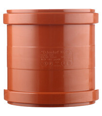 Муфта Ostendorf KGMM d160 мм пластиковая для наружной канализации (222510) - фото 3