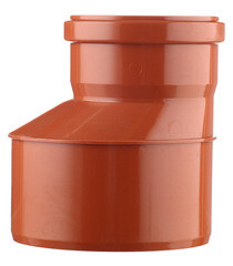 Переходник Ostendorf KGR d160х110 мм пластиковый эксцентрический для наружной канализации (222709) - фото 2