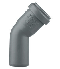 Отвод Ostendorf НТВ d32 мм 45° пластиковый для внутренней канализации (110120) - фото 3