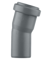 Отвод Ostendorf НТВ d40 мм 15° пластиковый для внутренней канализации (111100) - фото 4