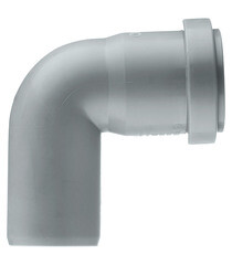 Отвод Ostendorf НТВ d40 мм 87° пластиковый для внутренней канализации (111140) - фото 2