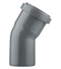 Отвод Ostendorf HTB d50 мм 30° пластиковый для внутренней канализации (112110) - фото 10