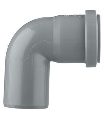 Отвод Ostendorf HTB d50 мм 87° пластиковый для внутренней канализации (112140) - фото 9