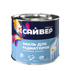Эмаль для радиаторов Сайвер 0,8 кг