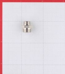 Ниппель переходной Stout 1/2 НР(ш) х 3/8 НР(ш) латунный (SFT-0004-001238) - фото 3