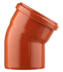 Отвод Ostendorf KGВ d110 мм 30° пластиковый для наружной канализации (220210) - фото 4