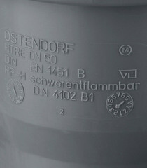 Ревизия Ostendorf HTRE d50 мм пластиковая для внутренней канализации (112600) - фото 4