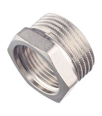 Футорка Stout 1 НР(ш) х 3/4 ВР(г) латунная (SFT-0029-000134) - фото 3