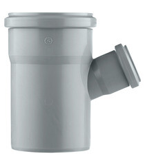 Тройник Ostendorf HTEA d110х50 мм 67° пластиковый для внутренней канализации (115320) - фото 2