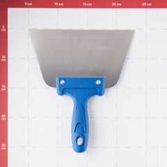 Шпатель для клея зубчатый Дельта 180 мм А2 нержавеющая сталь с пластиковой ручкой (10870-А2) - фото 2