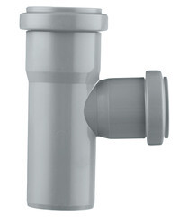 Тройник Ostendorf HTEA d50х40 мм 87° пластиковый для внутренней канализации (112410) - фото 4