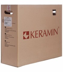 Раковина Keramin Трино 55 см накладная белая (00-001058) - фото 2