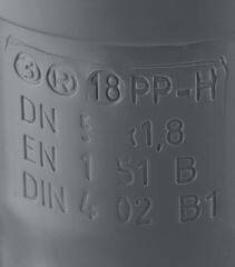 Труба канализационная Ostendorf HTEM d50x250 мм пластиковая для внутренней канализации (112010) - фото 3