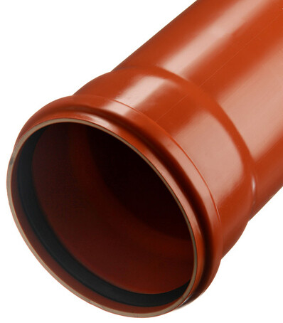 Труба канализационная Ostendorf KGEM d160x3000 мм для наружной ...