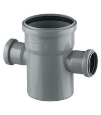 Крестовина Pro Aqua Comfort d110х50х50 мм 87° пластиковая одноплоскостная для внутренней канализации