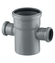 Крестовина Pro Aqua Comfort d110х50х50 мм 87° пластиковая одноплоскостная для внутренней канализации