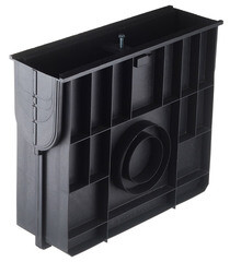 Пескоуловитель для лотка водоотводного пластиковый 500х160х420 мм Gidrolica (808) - фото 1