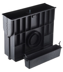 Пескоуловитель для лотка водоотводного пластиковый 500х160х420 мм Gidrolica (808) - фото 9